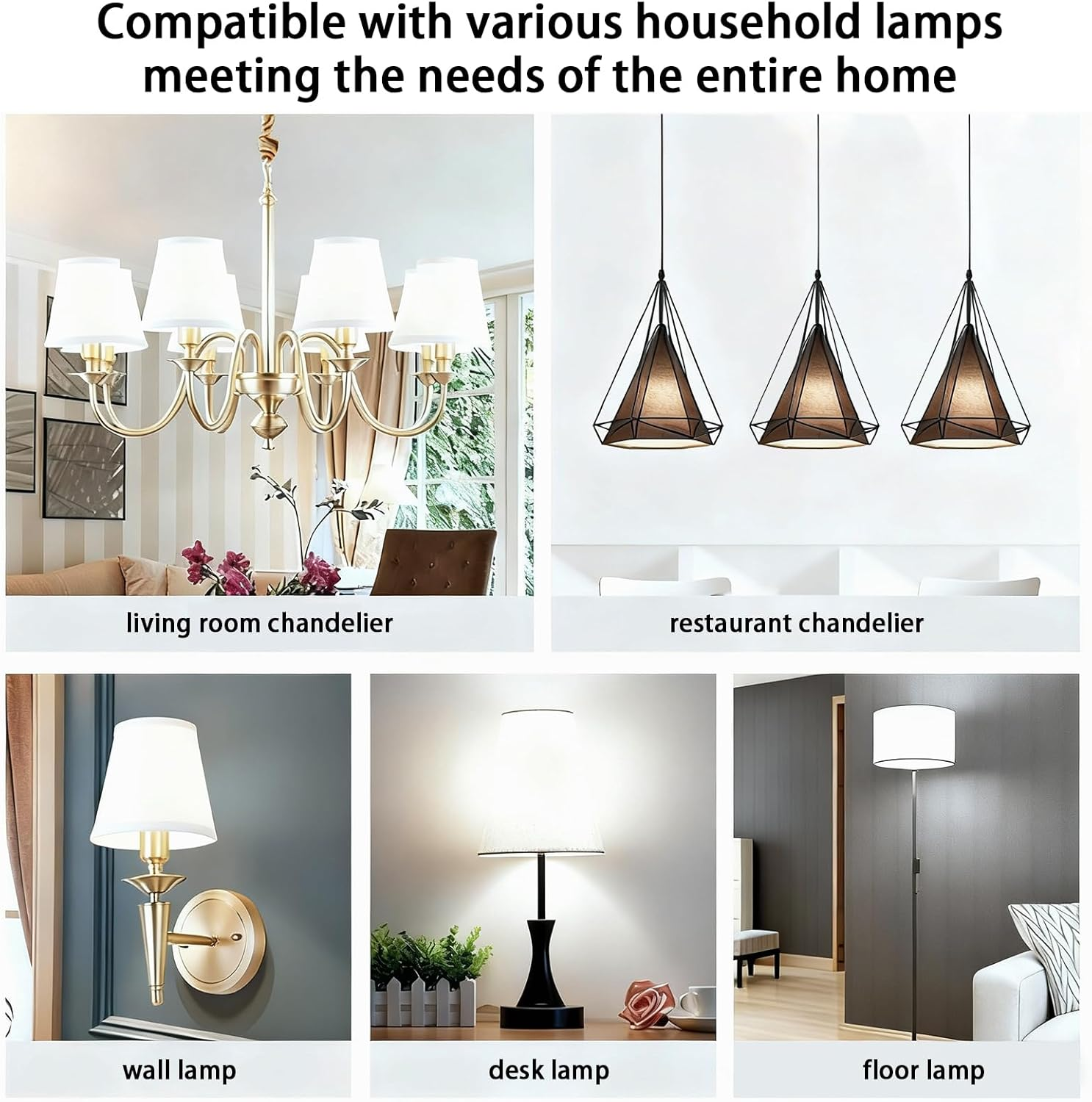 2Pcs E27Led Corn Bulb, Energy-Saving Led Light Bulb,E27 Edison Screw Bulb,12W Constant Current Model White Light 6000K,280&deg; Beam, Household Non-Dimmable，No Flash [Silver,Gold] image number 4