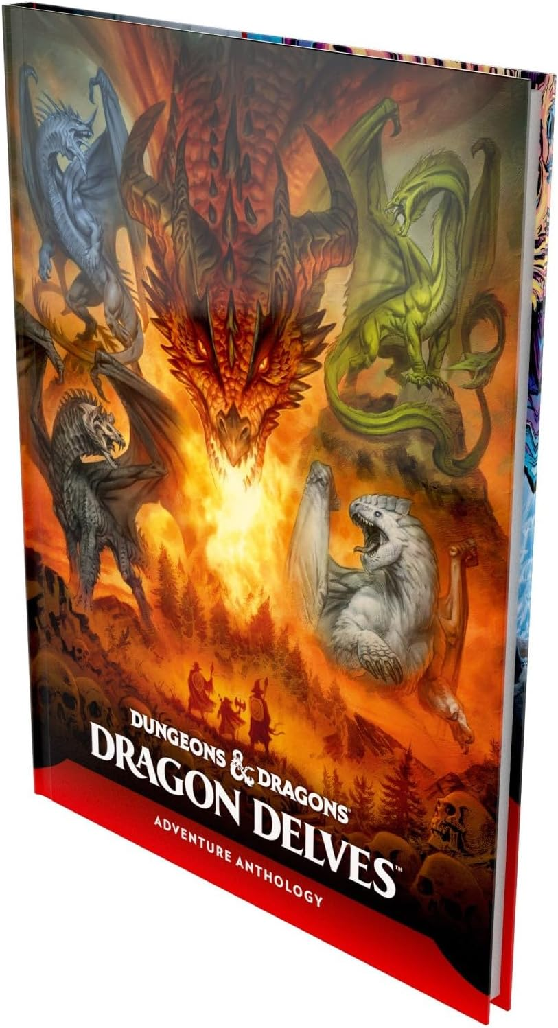 D&D Dungeons & Dragons Dragon Delves an Adventure Anthology Hardcover image number 2