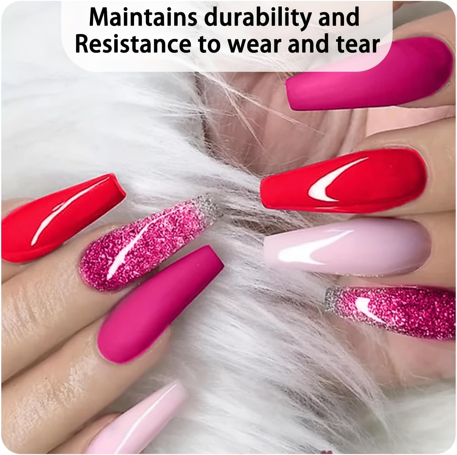 Finger Secret 55+5 Color Gel Nail Polish Set, Full Colors Necessary Professional Nail Art DIY Tools, 8Ml Each Lasting and Durable Soak off Gel / UV Gel Nail Polish Ideal for Nail Salon or Home DIY Color Gel Nail Polish image number 3