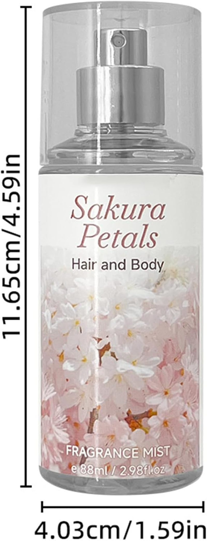 Jugaoge Long Lasting Perfume Spray for Women Elegant Fresh Fragrance Mist Alcohol Free Body Scent Perfect for Dating and Parties Cherry Blossom One Size - Rose image number 3