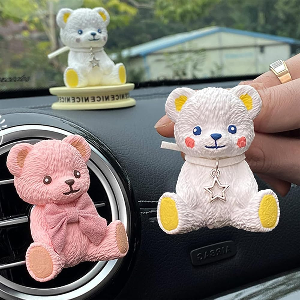 2PCS 3D Bear Silicone Resin Molds &ndash; Cute Animal Moulds for Epoxy Resin Casting, Chocolate, Candy, Cake, Candle, Soap DIY Crafts and Home Decoration image number 6