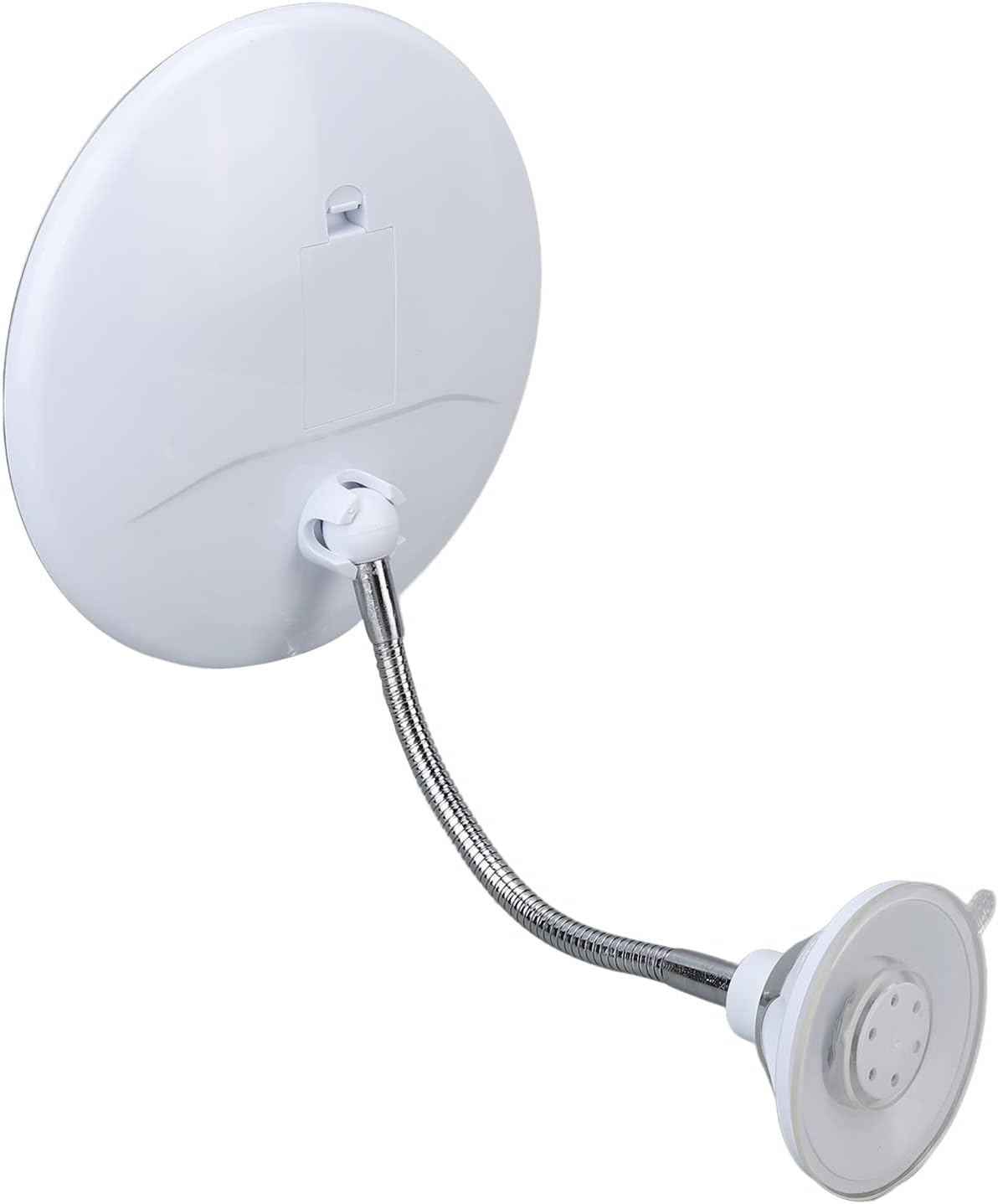 10X Suction Cup Makeup Mirror, 8 Inch Makeup Mirror with White Light for Makeup image number 3