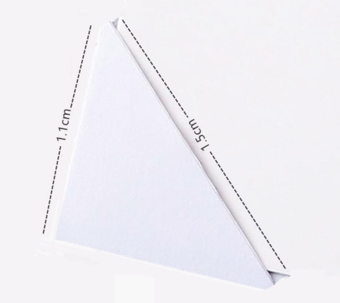 2040 Pcs Transparent Photo Corners Sticker, Self-Adhesive Photo Corners,Photo Mounting Corners Sticker for Scrapbooks Album Diary DIY Craft Supplies, 20 Sheets image number 2