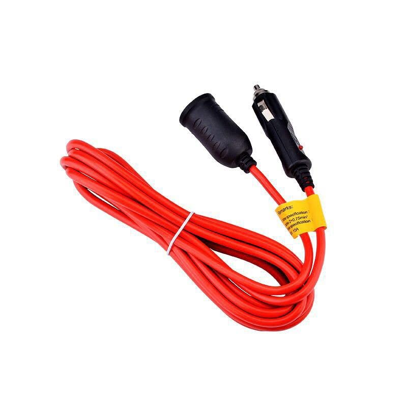 MJIYSGS 12V Cigarette Lighter Adapter, 11.8Ft Car Charger Extension Cable, Power Extension Lead, Automotive Replacement Parts image number 4
