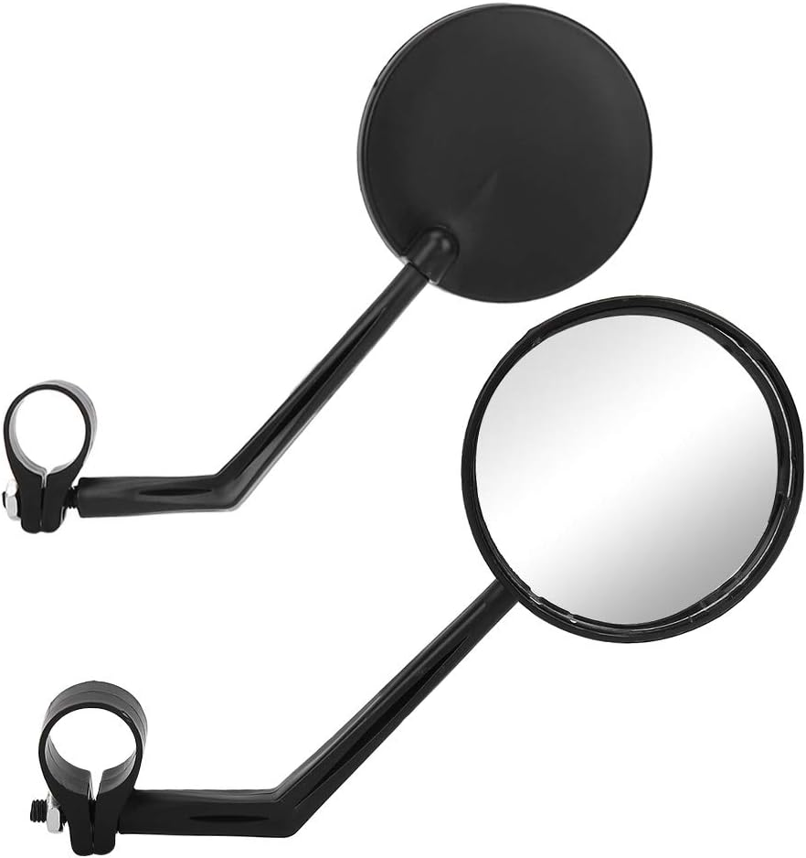 Rearview Mirror,Mobility Scooter Accessories,Professional Scooter Handle Rearview Mirror Large View Retroreflector For image number 3