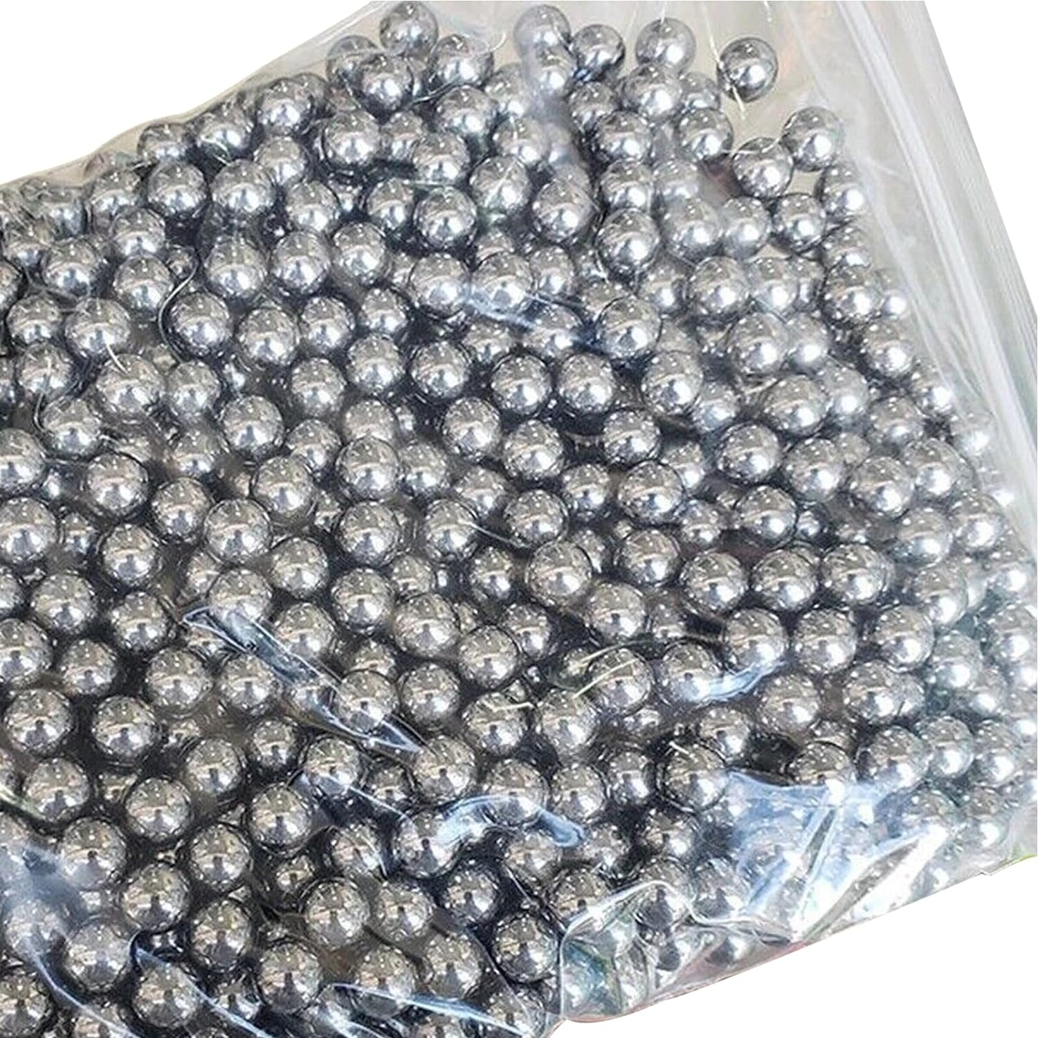 Acbbmns 100Pcs 6Mm Steel Balls 201 Stainless Steel Bearing Balls Precision Balls, Bearing Ball Replacement Part image number 2