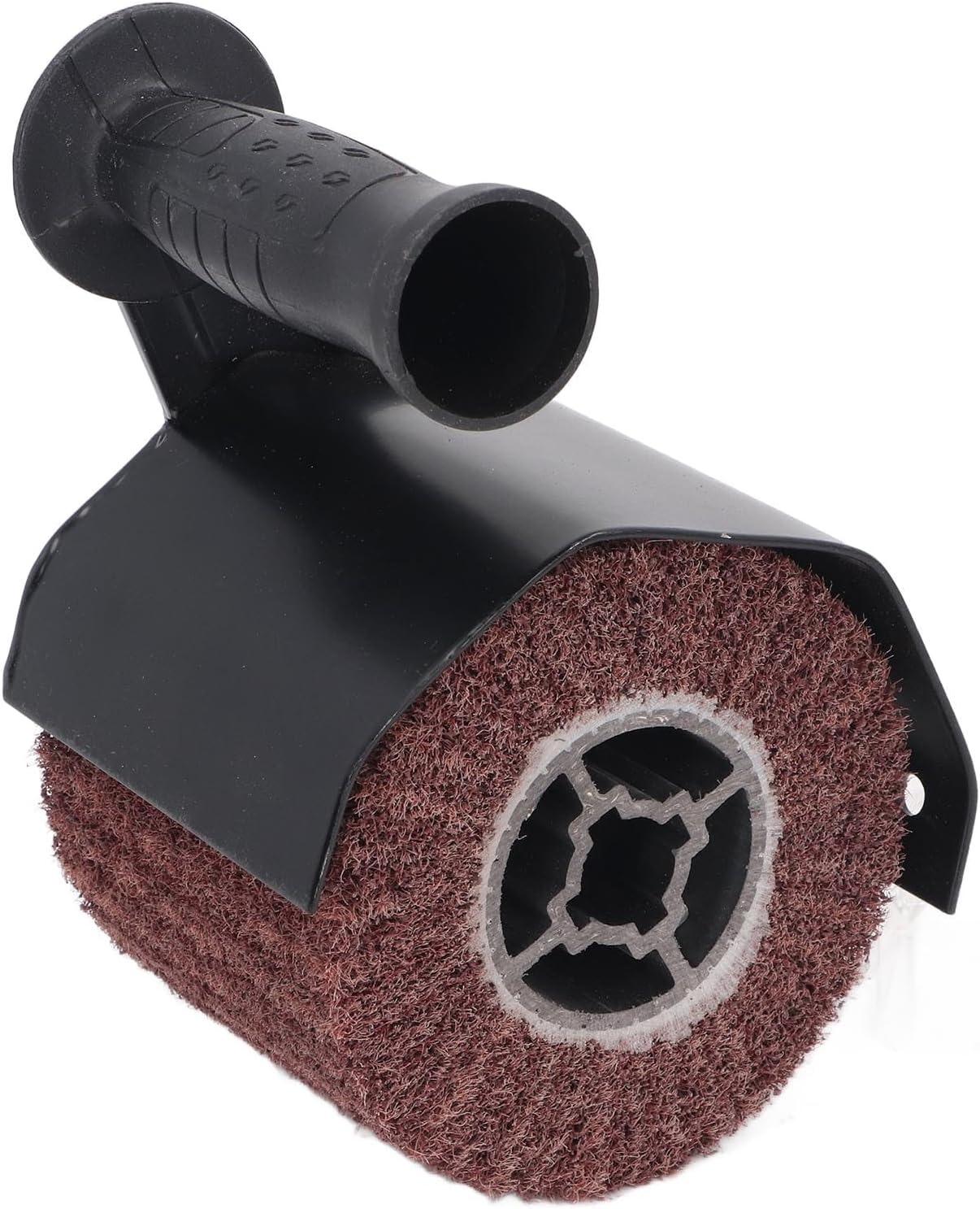 M10 Burnishing Polishing Machine Kit and Attachment for Angle Grinder, Angle Grinder Accessories, Multifunctional Interchange, Polishing Wheel Drawing Machine for Wood, Metal image number 4