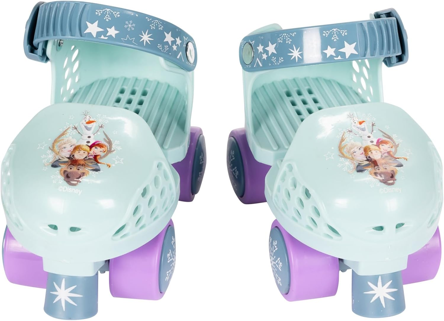 Disney Frozen Junior Skates Includes Knee and Elbow Pads, Size Adjustable Design for Growing Feet image number 2