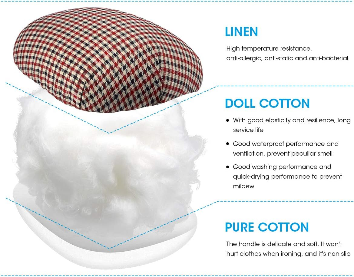 Mardili Tailor'S Ham, a Whole Set, Perfect for Pressing Body Seams, Curves and Sleeve Roll image number 4