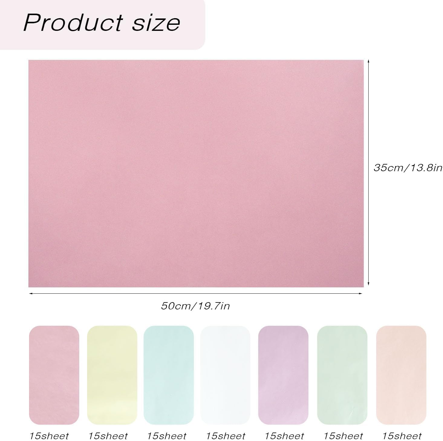 Tissue Paper Bulk, 105 Sheets Tissue Paper for Gift Bags Crafts, 7 Metallic Colors Tissue Paper for Wrapping Packaging Pastel Tissue Paper for Wedding Birthday Baby Shower Party Decor, 14 X 20 Inches - Gold image number 6