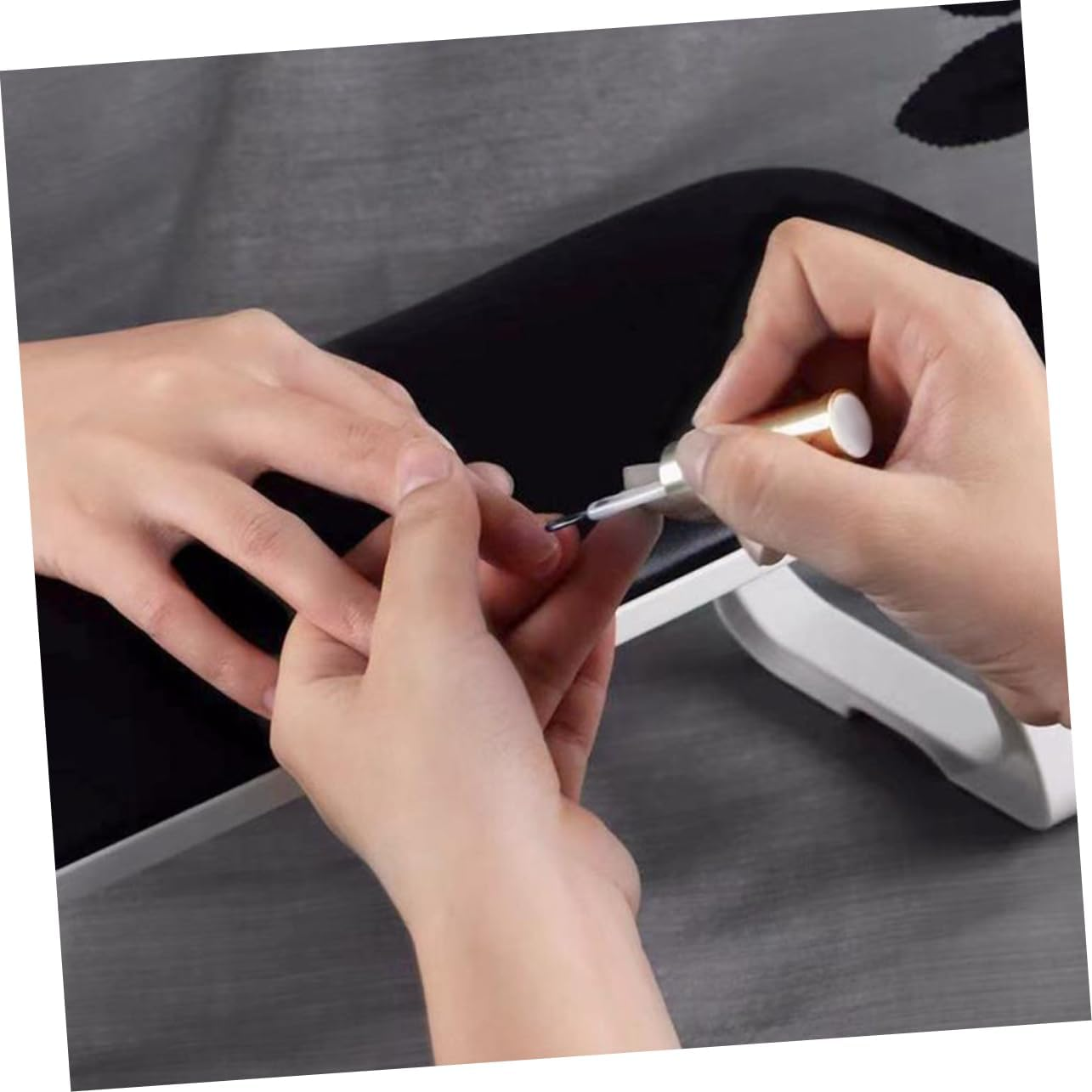 PACKOVE PU Hand Rest Cushion for Nails Foldable Slip Manicure Arm Pillow Durable Smooth PU Surface Easy Clean Hand Pillow for Nail Art Salon and Home Use image number 2