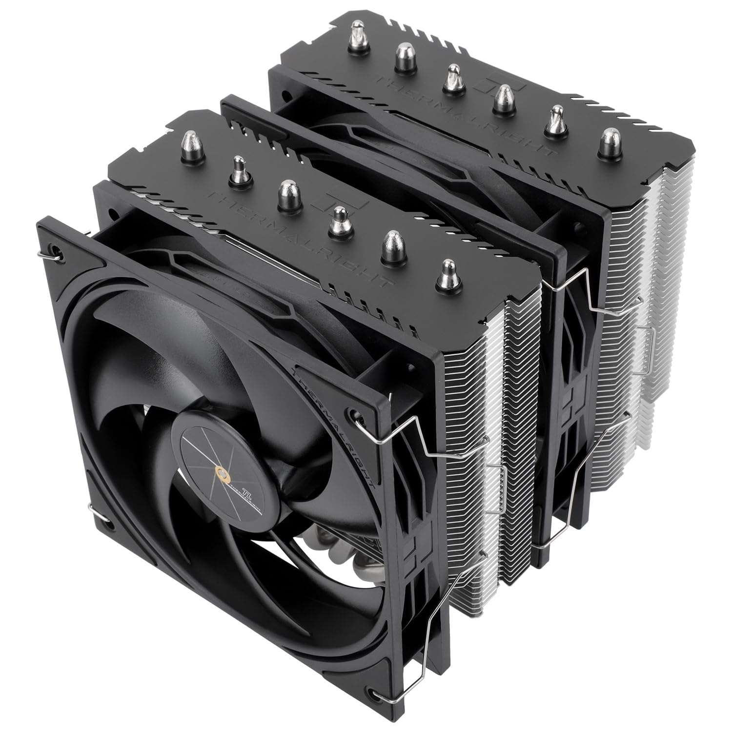 Thermalright Peerless Assassin 120 SE V3 CPU Air Cooler, 6 Heat Pipes Dual Towers Cooling, with Dual TL-P12 PWM Fans, 2000RPM Speed, Desktop PC Cooler for Intel LGA 1851/1700/1150/1151/1200,AM4 AM5