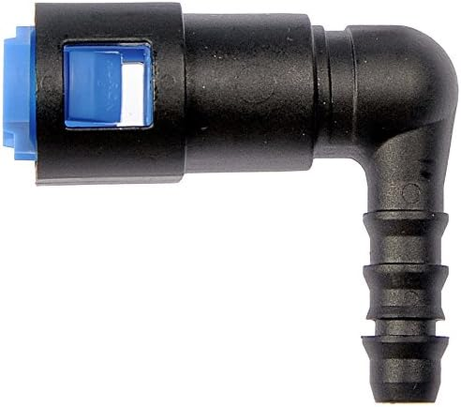 Dorman 800-0915 90 Degree Angle 3/8-In Steel to 5/16 Nylon Tubing 5-Fuel Line Quick Connector image number 1