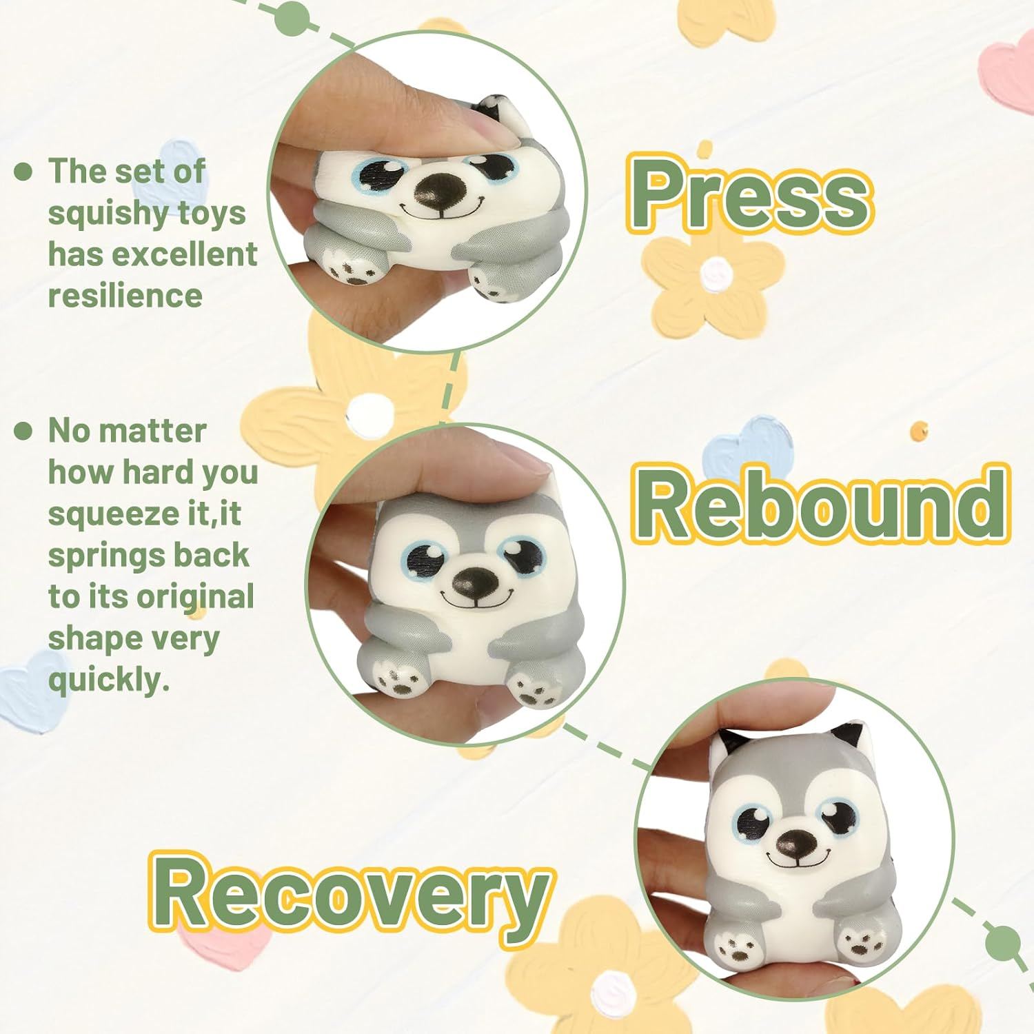 24 Pcs Party Favors Filled with Squishy Toys,Jumbo Slow Rising Squishies Toys,Soft Kawaii Animal Toys for Birthday Goodie Bag Stuffers,Pinata Stuffers,Classroom Prizes,Carnival Prizes