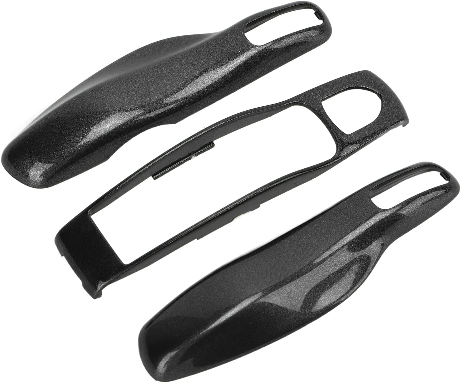 Key Fob Shell Cover for Porsche 911 & 718 - Durable Protective Car Key Case Replacement, Easy Installation (Grey)