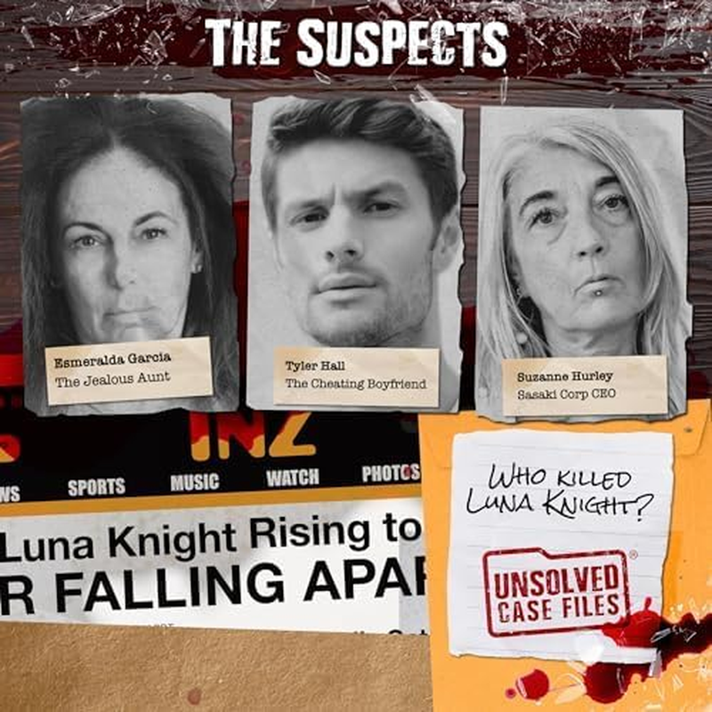 Unsolved Case Files Quick Play: Who Murdered Luna Knight? | Cold Case Murder Mystery Game image number 5
