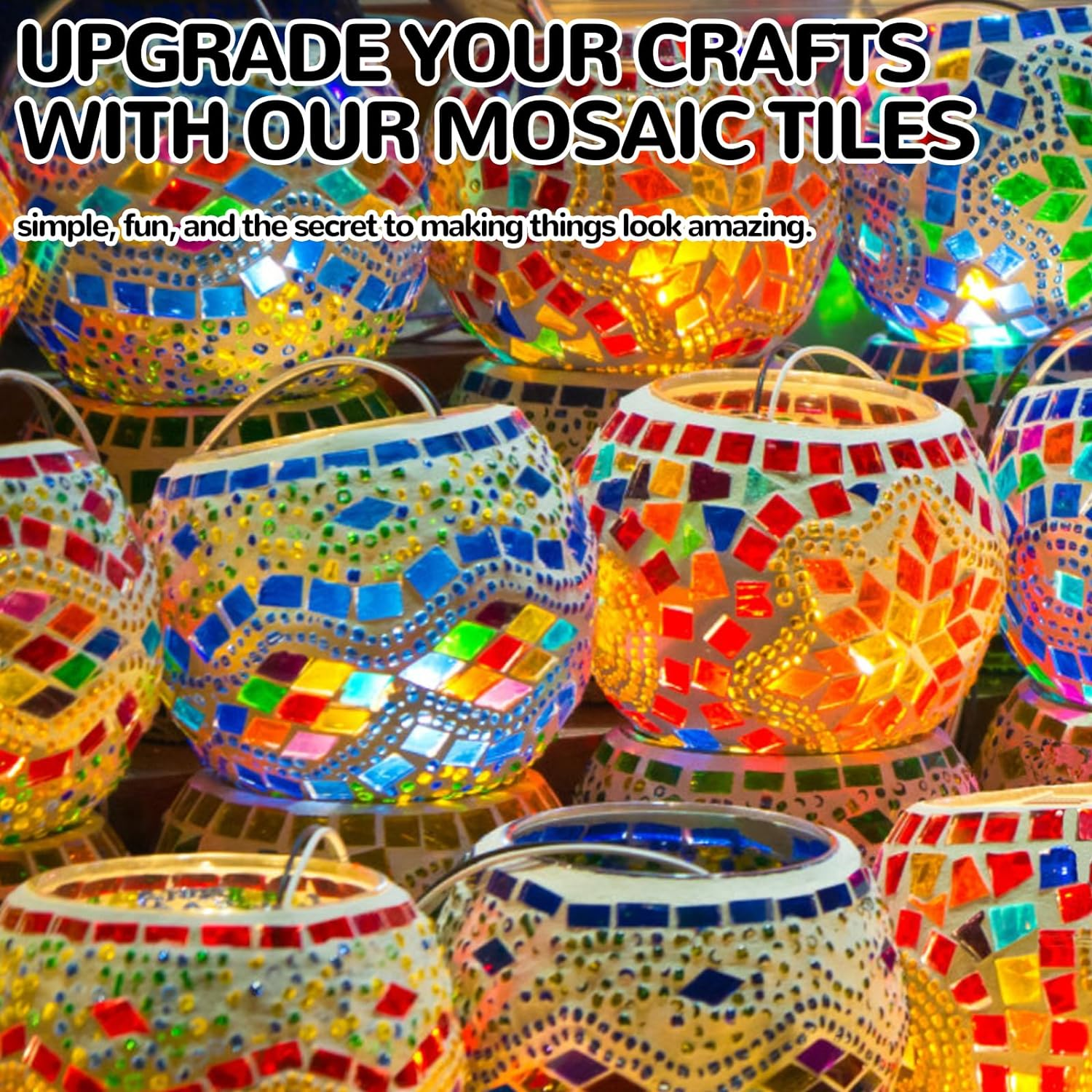 500G/1.1 Pounds Glass Mosaic Tiles, Irregular Crystal Mosaic Tiles for Crafts Bulk and Tiny Stepping Stone Kit, Transparent Stained Glass Sheets for Handmade DIY Art Crafts and Home Decoration,Blue - Green image number 7