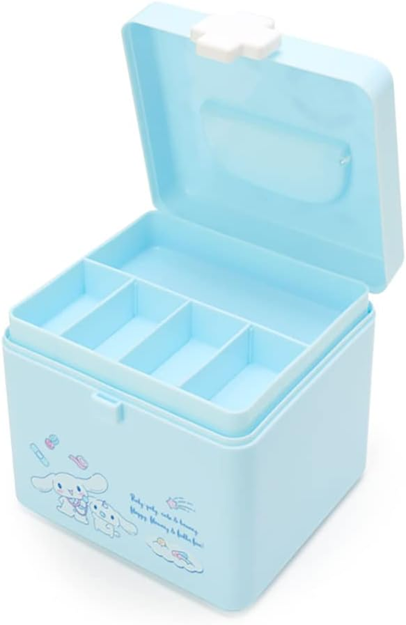 Sanrio 550710 First Aid Kit, Cinnamoroll, Cinnamoroll, Cold Protection, Character, 6.9 X 6.3 X 5.9 Inches (17.5 X 16 X 15 Cm) image number 4