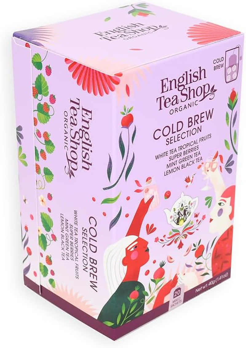 English Tea Shop Organic Cold Brew Selection 6X20Pc image number 1