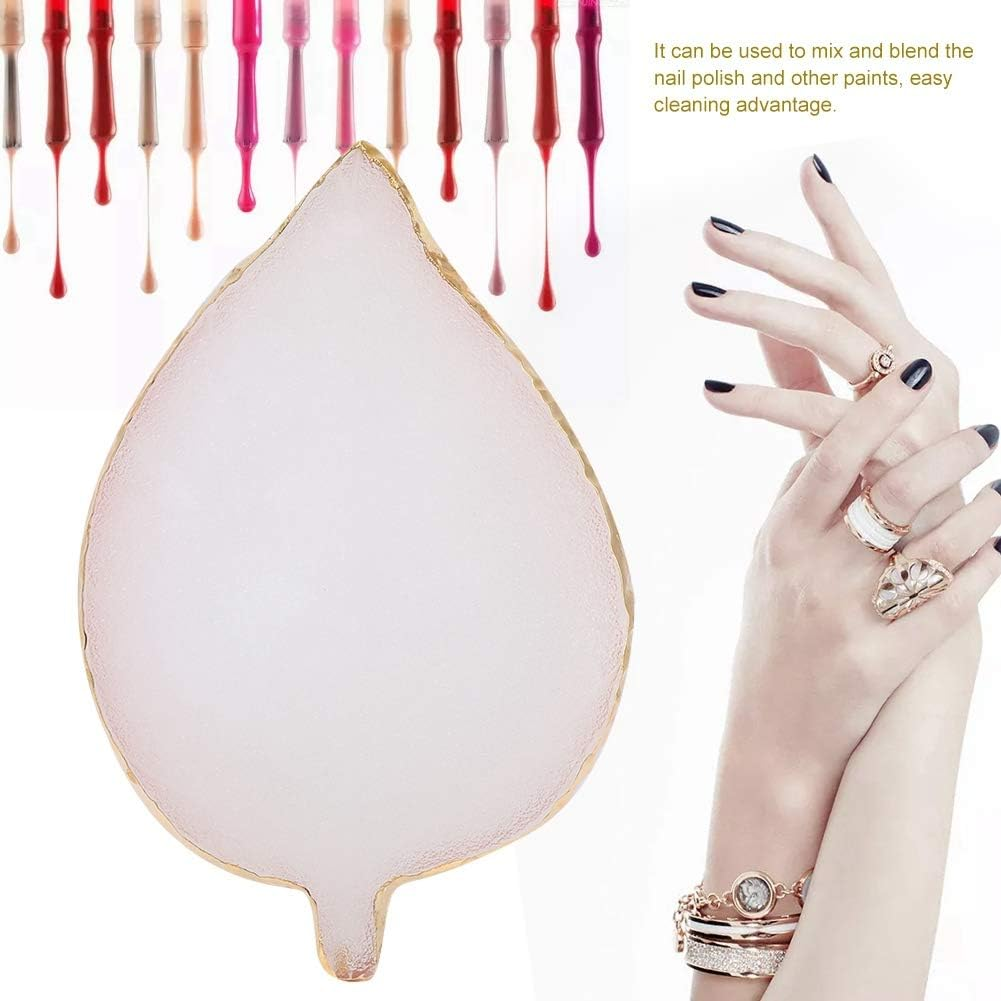 Nail Gel Palette, Resin Plastic Palette, Stylish and Elegant Manicure Store Beauty Salon for Home Salon Shop(Through the Stars) image number 1