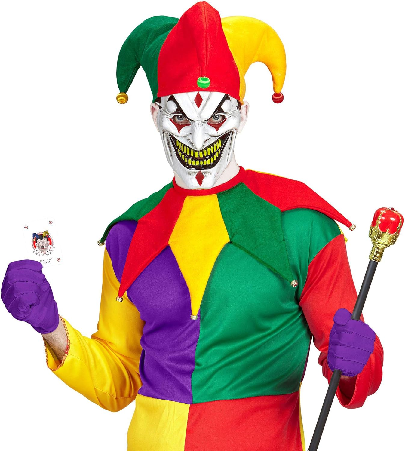 Short Purple Short Spandex & Velvet Gloves for Fancy Dress Costumes Accessory image number 4