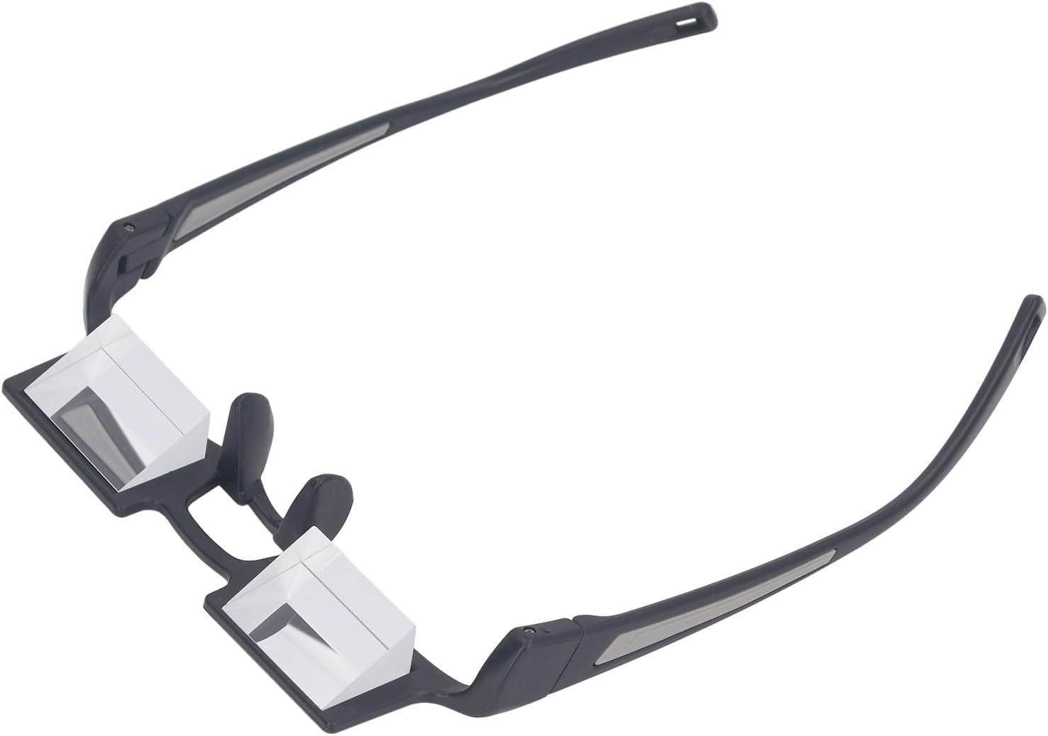 Lazy Glasses, 90&deg; Laying down Glasses, Horizontal View Prism Glasses for Laying down Reading, Watching TV with Glass or Reading Glass image number 6