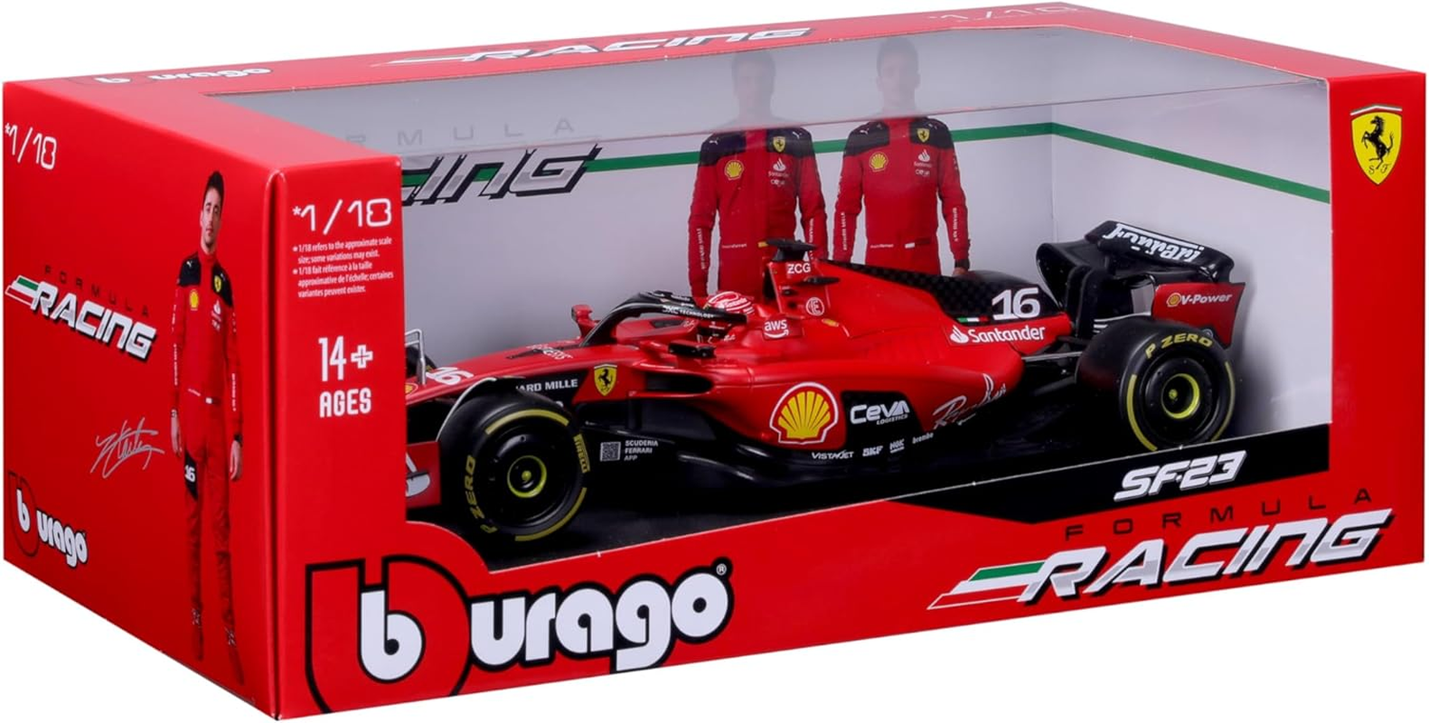 BBURAGO - Iron SF-23 - Season Car F1 2023-1/18 image number 3