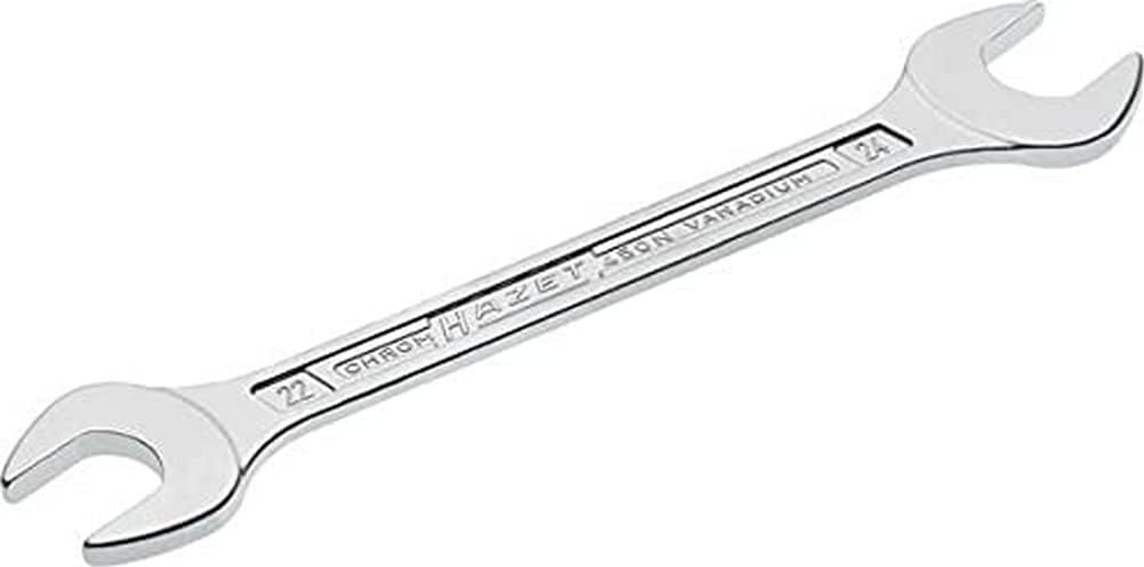 Hazet 450N-17X19 Metric Double Open-End Wrench, 17 X 19 Mm Size image number 1