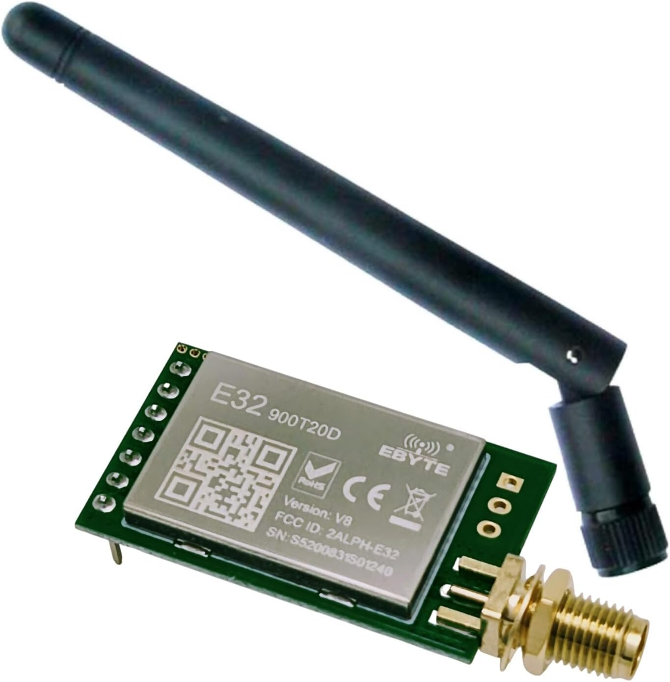 Futech SX1276 Lora Wireless 915Mhz UART Serial Module Lorawan Transceiver E32-900T20D with Antanna image number 4