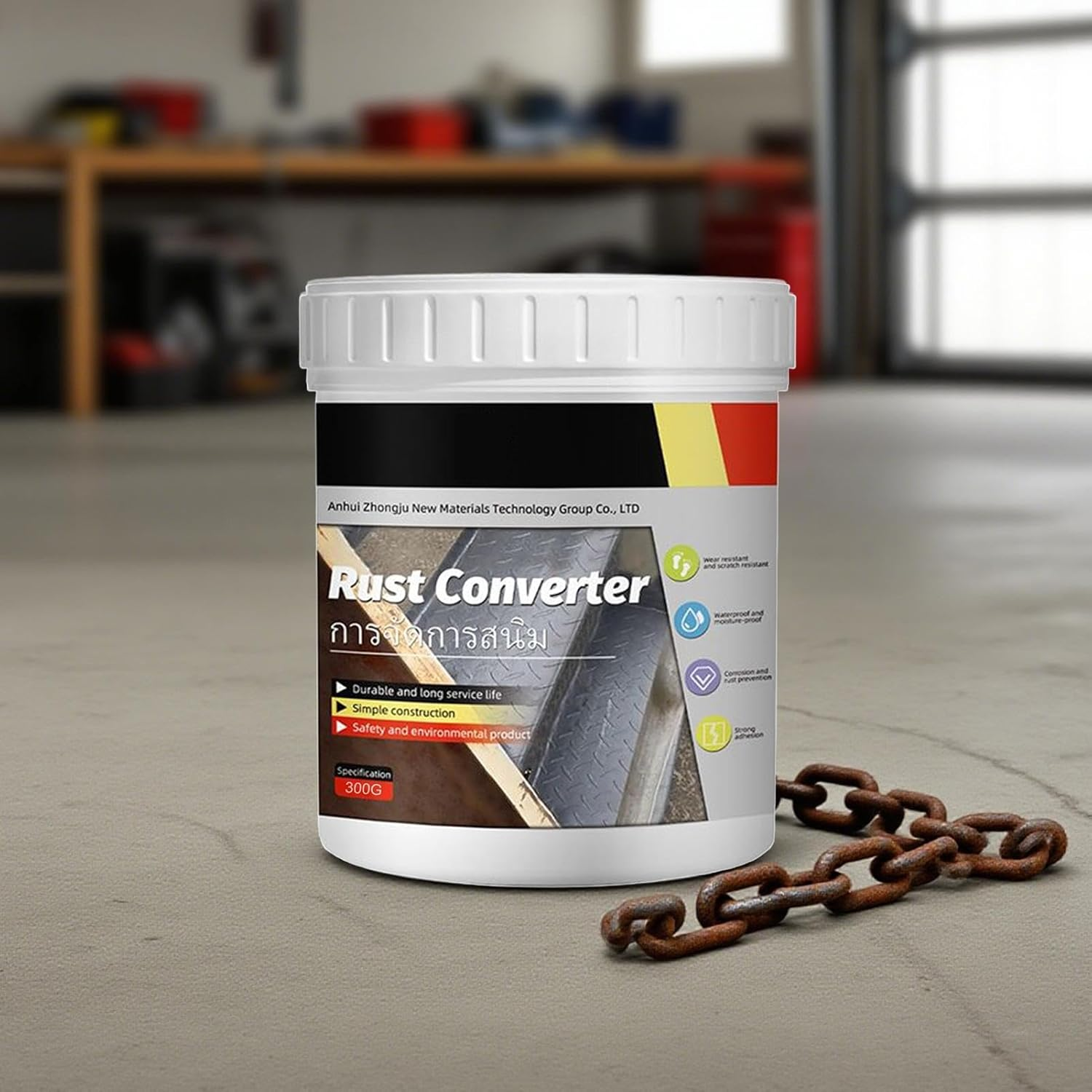 Rust Converter,300G Rust Inhibitor | Protective Primer Dissolver Long-Lasting Coating,For Bolts Car Boat Automotive Trailer Truck Grills Vehicles image number 2