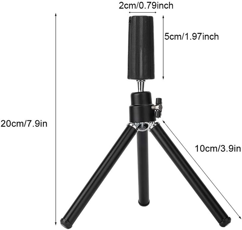 Mannequin Head Tripod, Hairdressing Training Hair Mannequin Tripod, Dyeing for Curling