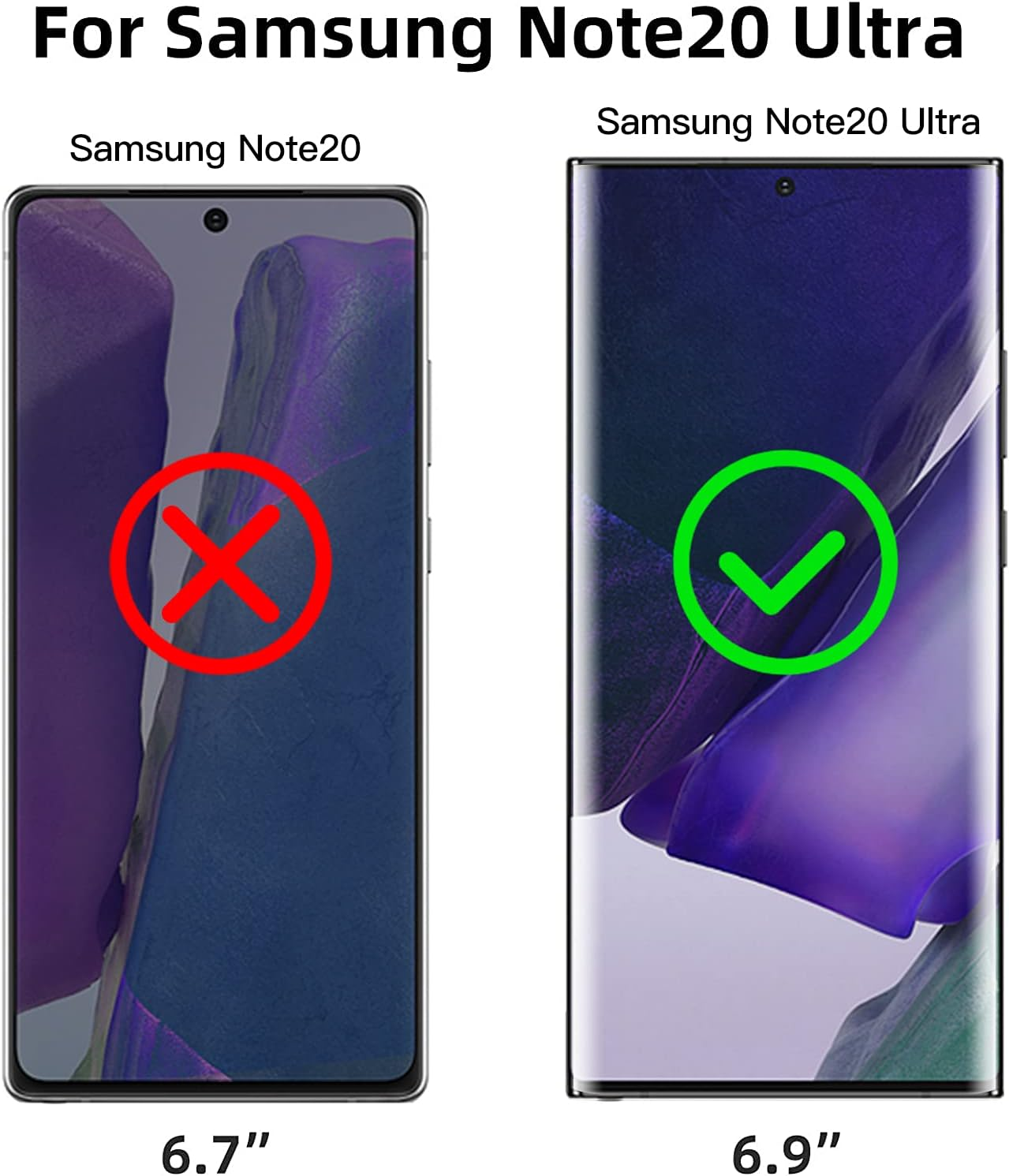 3 Pack Ultra Glass Screen Protector for Galaxy Note 20 Ultra Tempered Glass Shield Full 3D Curved Edge 100% Ultrasonic Fingerprint Unlocking Easy Install Kit for Samsung Note 20 Ultra (Note 20 Ultra) image number 4