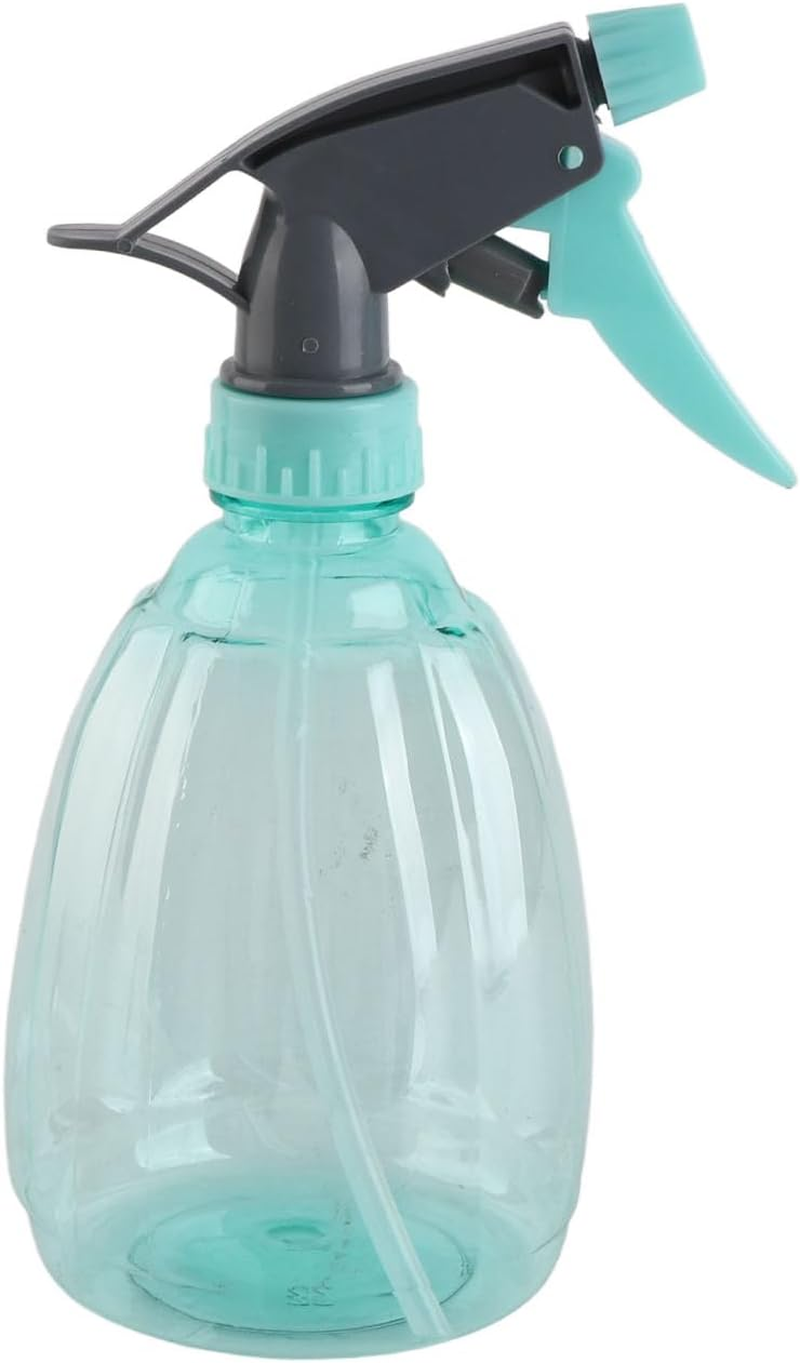 Spray Bottle Plastic 500Ml Adjustable Nozzle Trigger Handle Water Spray Bottle for Watering Plants Compact and Portable for Home Gardens and Indoor Potted Plants (Green) - Orange image number 3