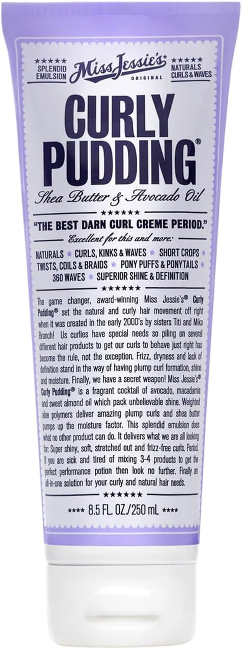 Miss Jessie'S Curly Pudding by Miss Jessies for Unisex - 8.5 Oz Cream, 251.38 Millilitre image number 5