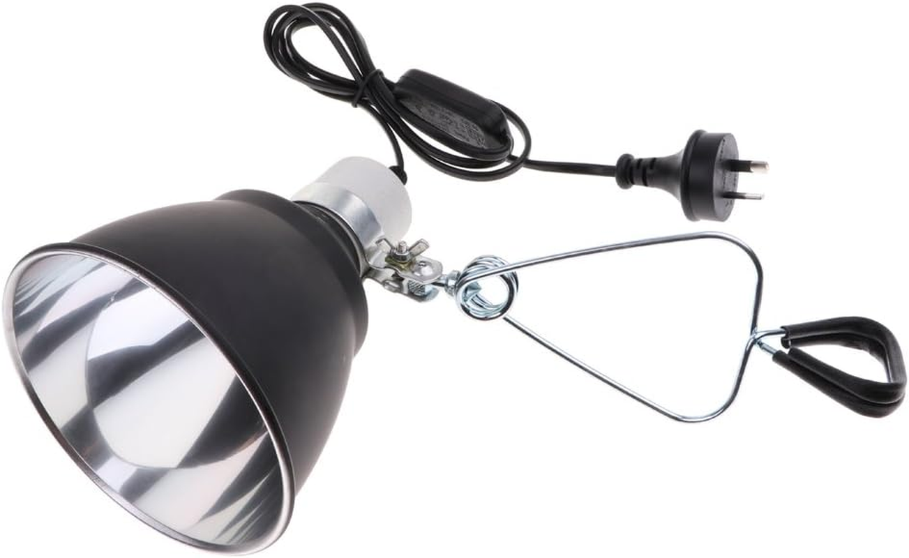 E27 Reptile Light Holder Clamp Ceramic Heat Lamp AU Plug