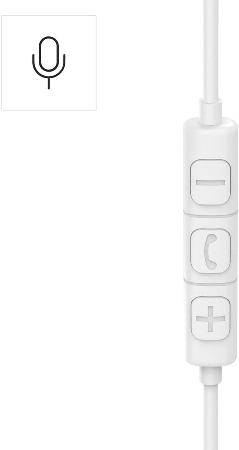 Hama, Fun C Headphones, On-Ear, Microphone, Cable Guide on One Side, USB-C, Wht image number 4