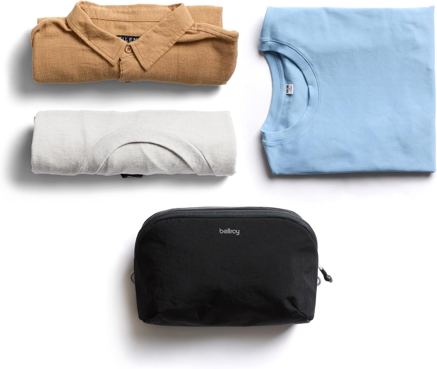 Bellroy Lite Packing Pouch 3L (Organizer Packing Cube for Travel near and Far) - Black - Black image number 5