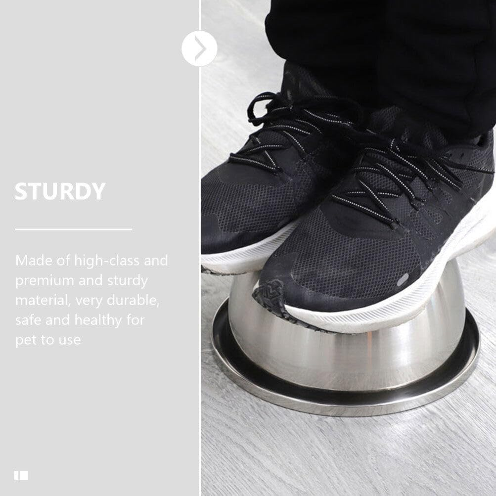 Angoily Dog Food Water Bowl for Cage Stainless Steel Dog Bowls Hanging Feeding Bowl Dog Cage Bowl Pet House Hanging Feeding Bowls with Improved Clamp Holder Leak-Proof Hanging image number 1