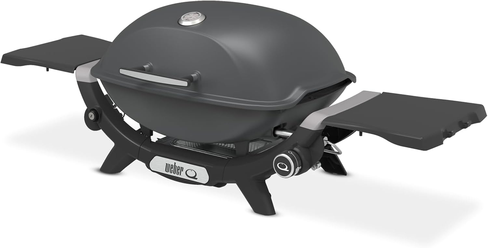 Weber Q Premium Gas BBQ (Q2200N - Latest 3Rd Generation) - LPG Charcoal Grey - Charcoal Grey image number 3