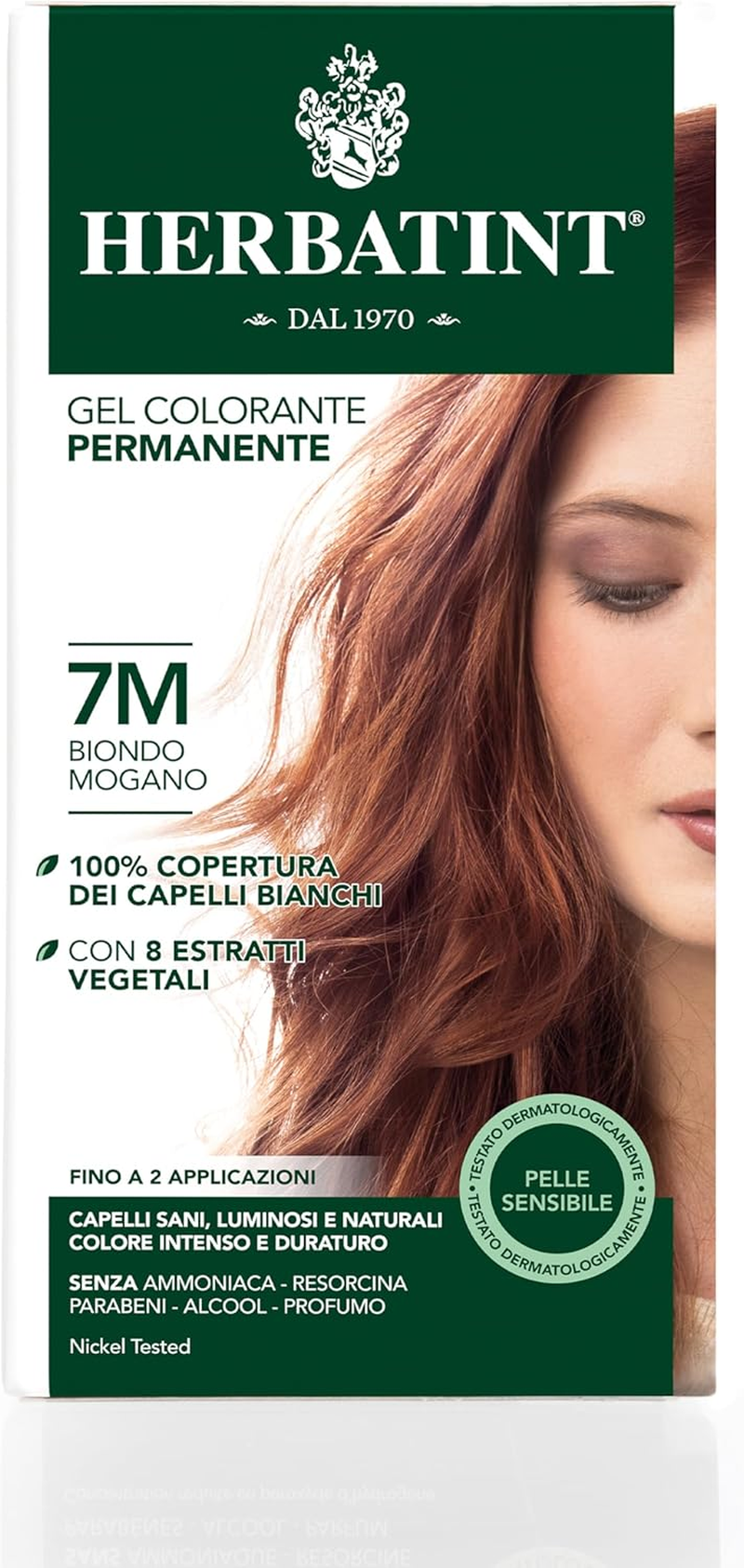 Herbatint | Hair Dye 7M Mahogany Blonde image number 2