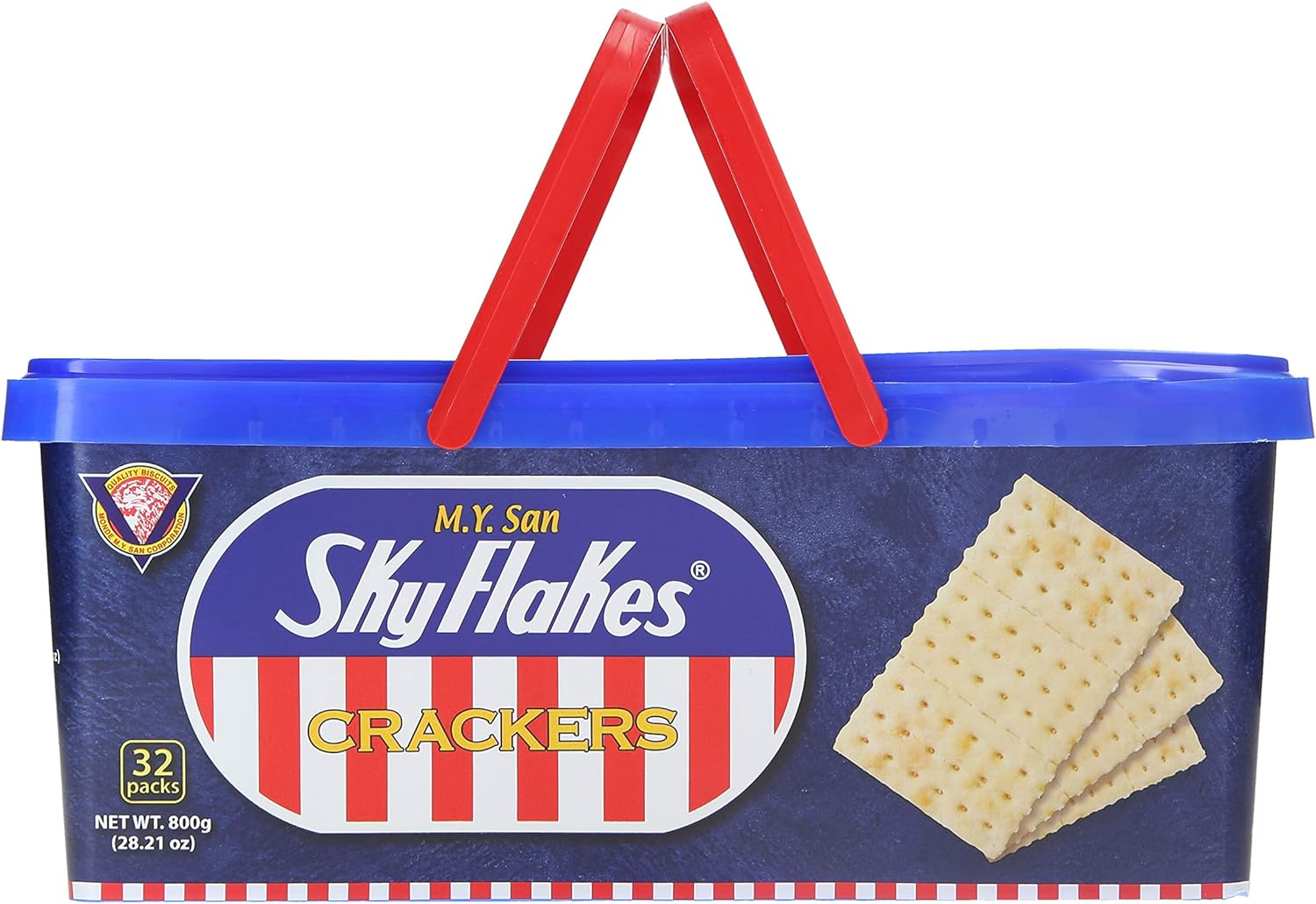 M.Y. San Sky Flakes Crackers 800G image number 2