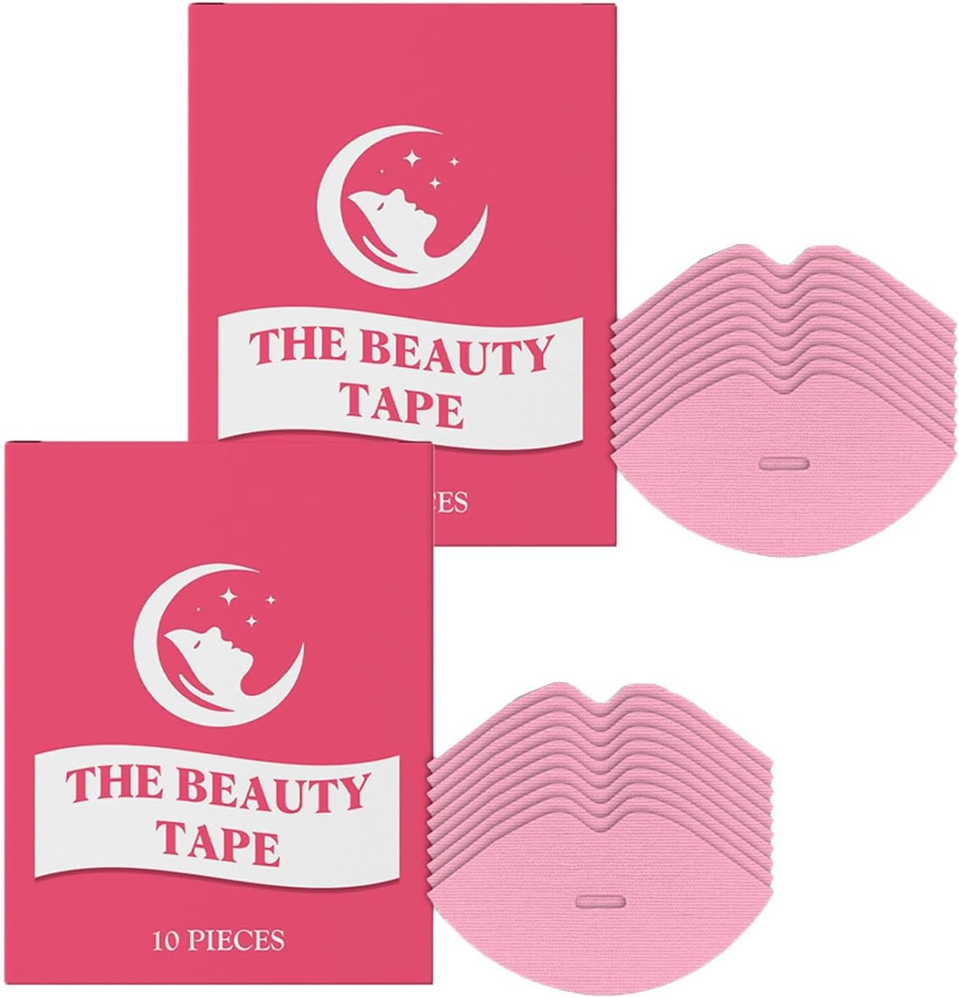 Premium Sleep Tape for Women, Beauty Mouth Patches for Sleeping, Overnight Lip Hydration, Soften Dry Lips While You Sleep,20Pcs image number 3