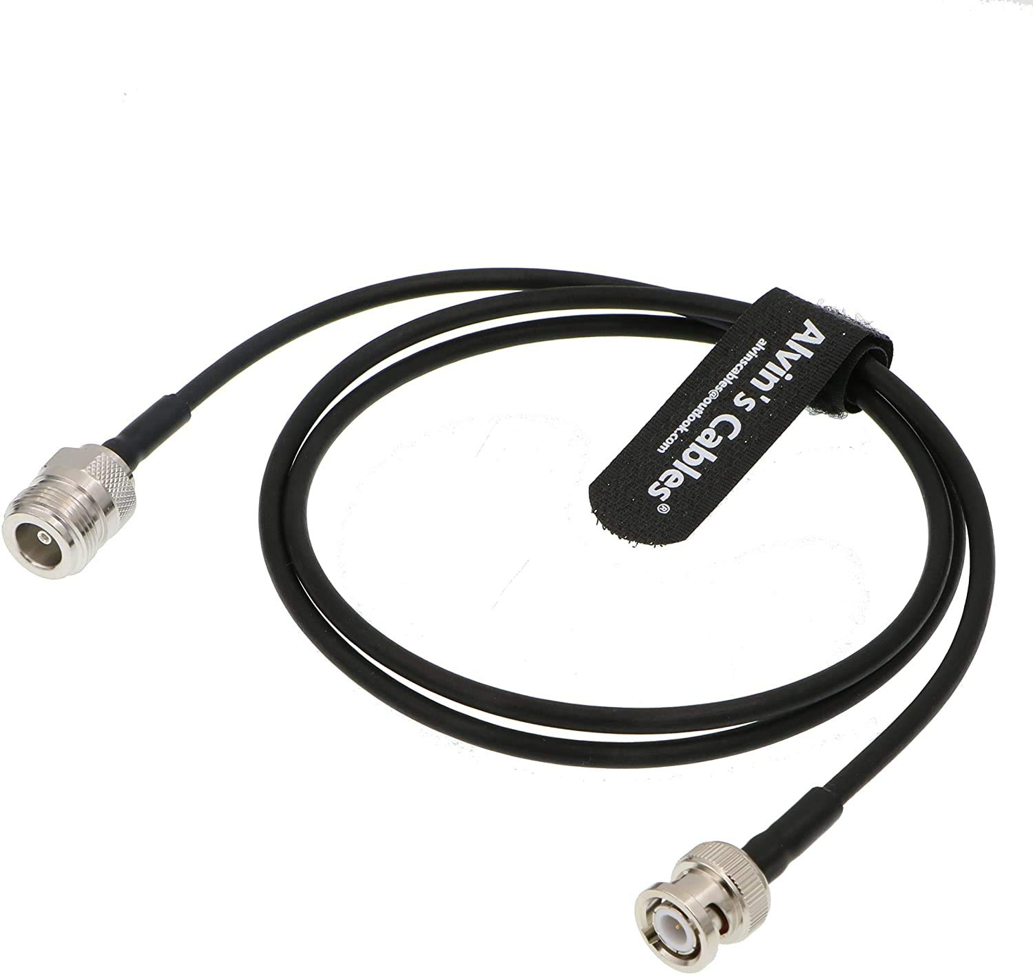 Alvin'S Cables N Type Female to BNC Male Semi-Flexible 50 Ohm Low Loss Cable 1M image number 3