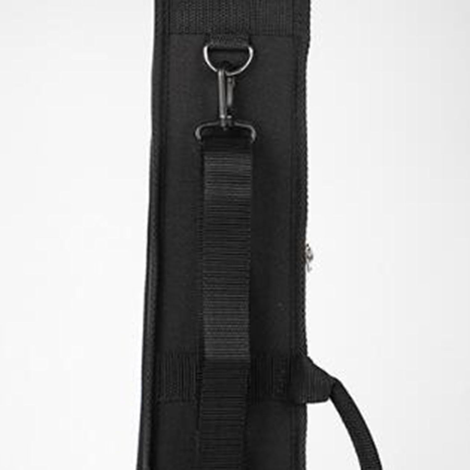 Luwecf Double Bass Bow Case with Enhanced Protection for String Instrument Storage, Black