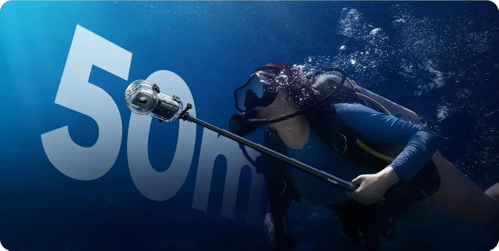 Insta360 Invisible Dive Case for One X3 (New Version) image number 2