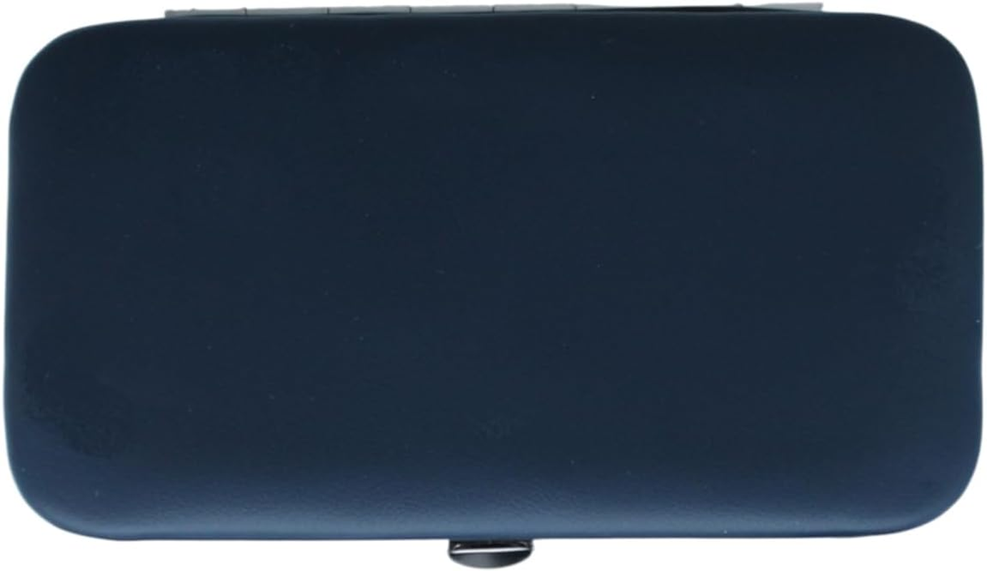 Tenartis 322 6-Piece Manicure Case Made of Genuine Leather - Shiny Grey Croco image number 4