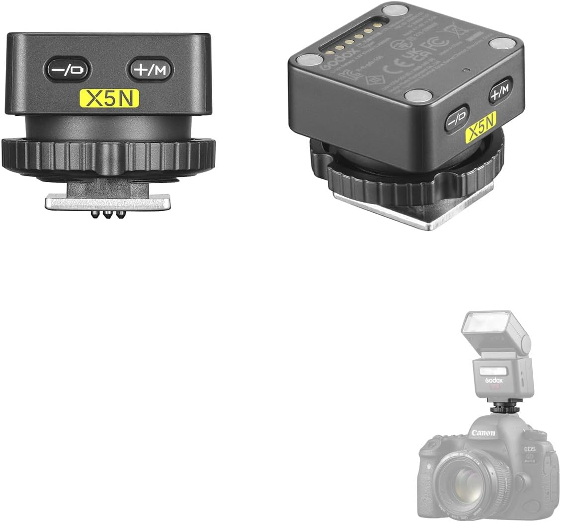 Godox X5N X5-N X5 N for Nikon Cameras for It32 Camera Flash, Magnetic Hotshoe & Wireless Trigger Transmitter Control Godox Wireless X System Flashes image number 3