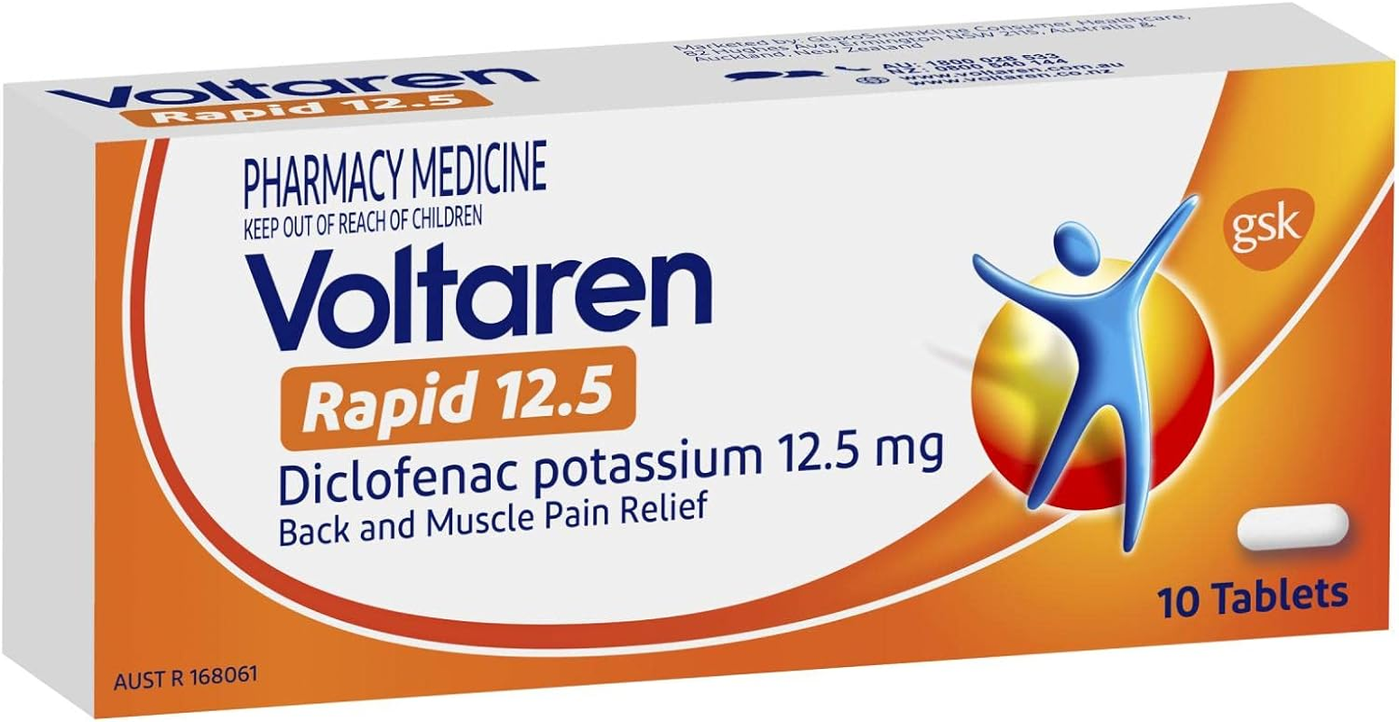 Voltaren Rapid 12.5Mg Tablets 10 image number 1