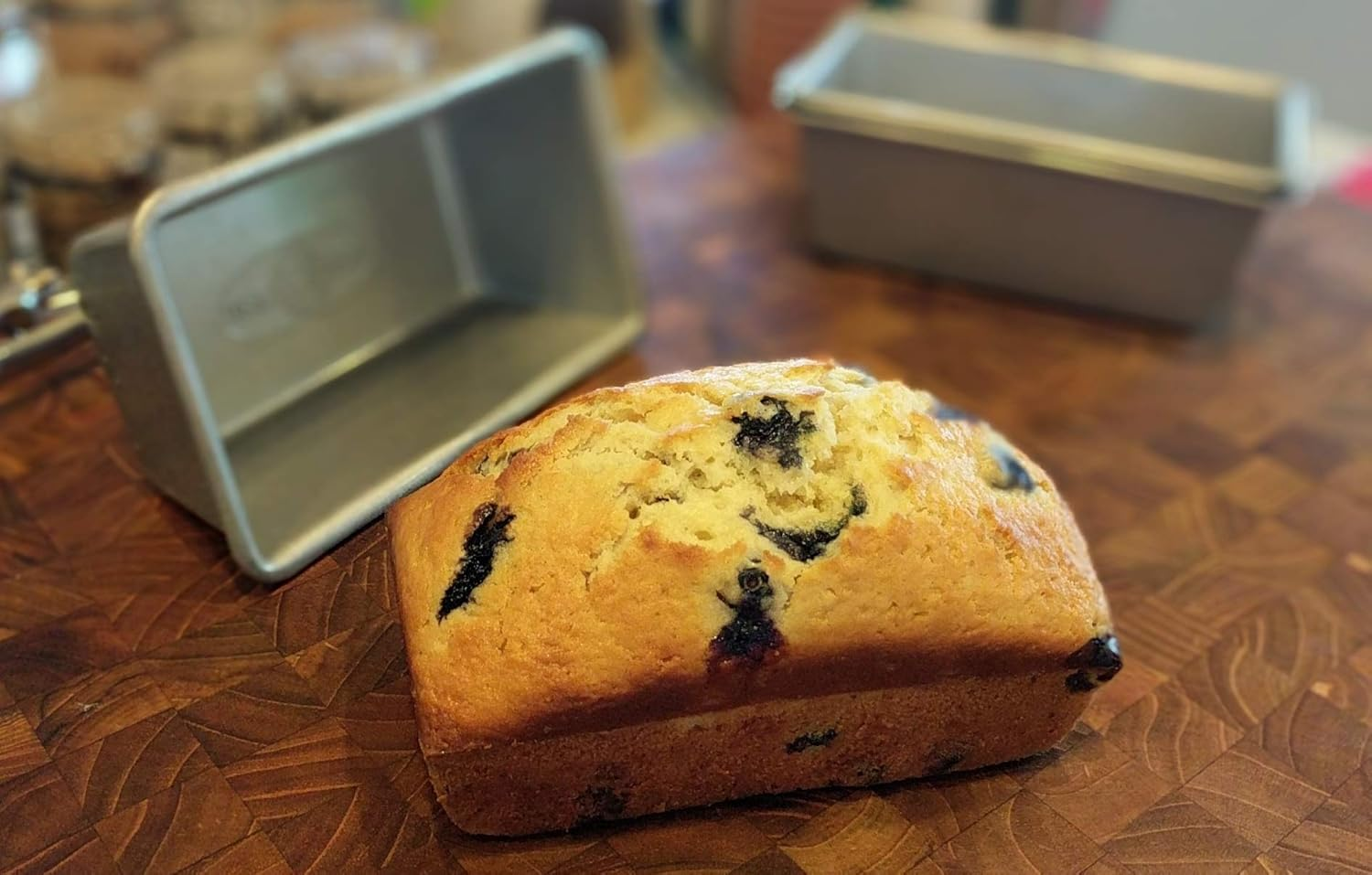 USA Pan Bakeware Mini Loaf Pan, Set of 4, Nonstick & Quick Release Coating, Made in the USA from Aluminized Steel, Silver image number 5