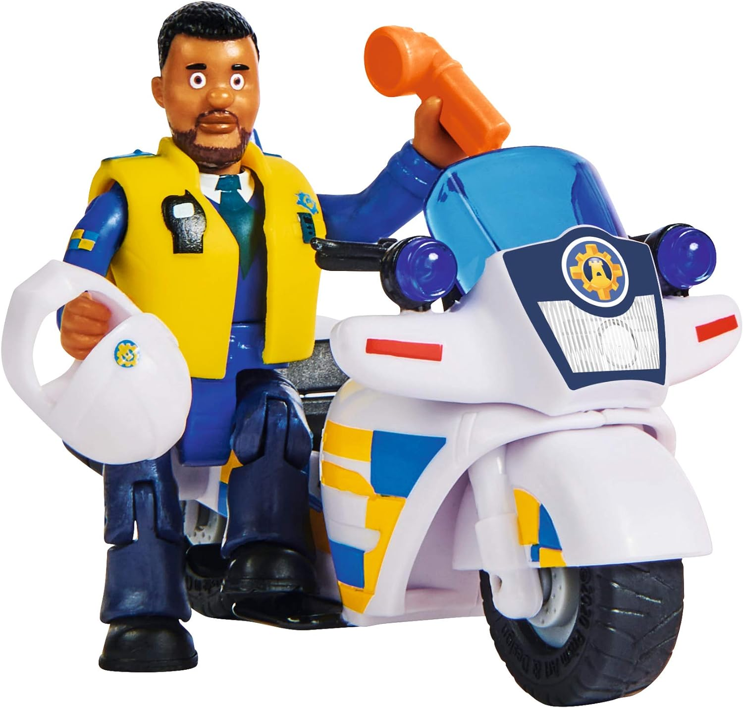 Sam Polizei Motorrad Mit Figur image number 3